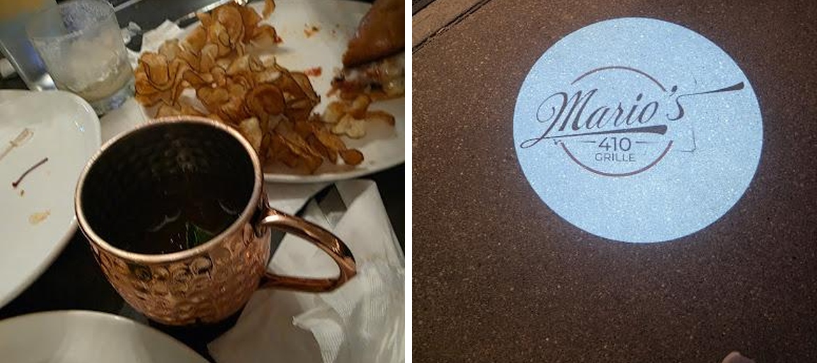 Mario's 410 Grille Menu