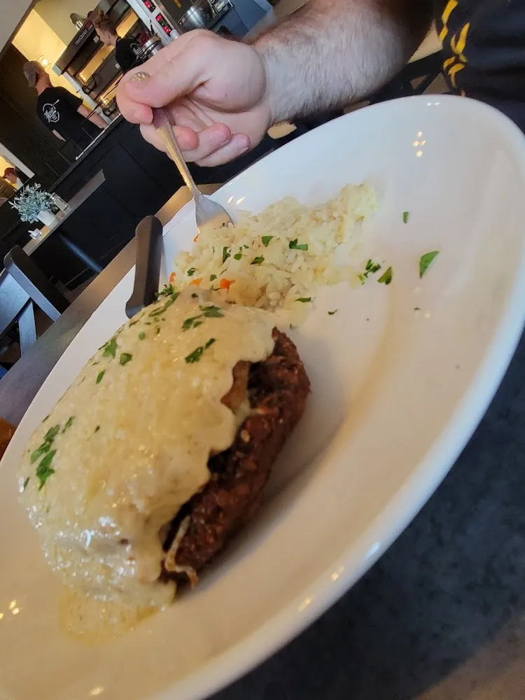 Crab Stuffed Portobello Mushroom