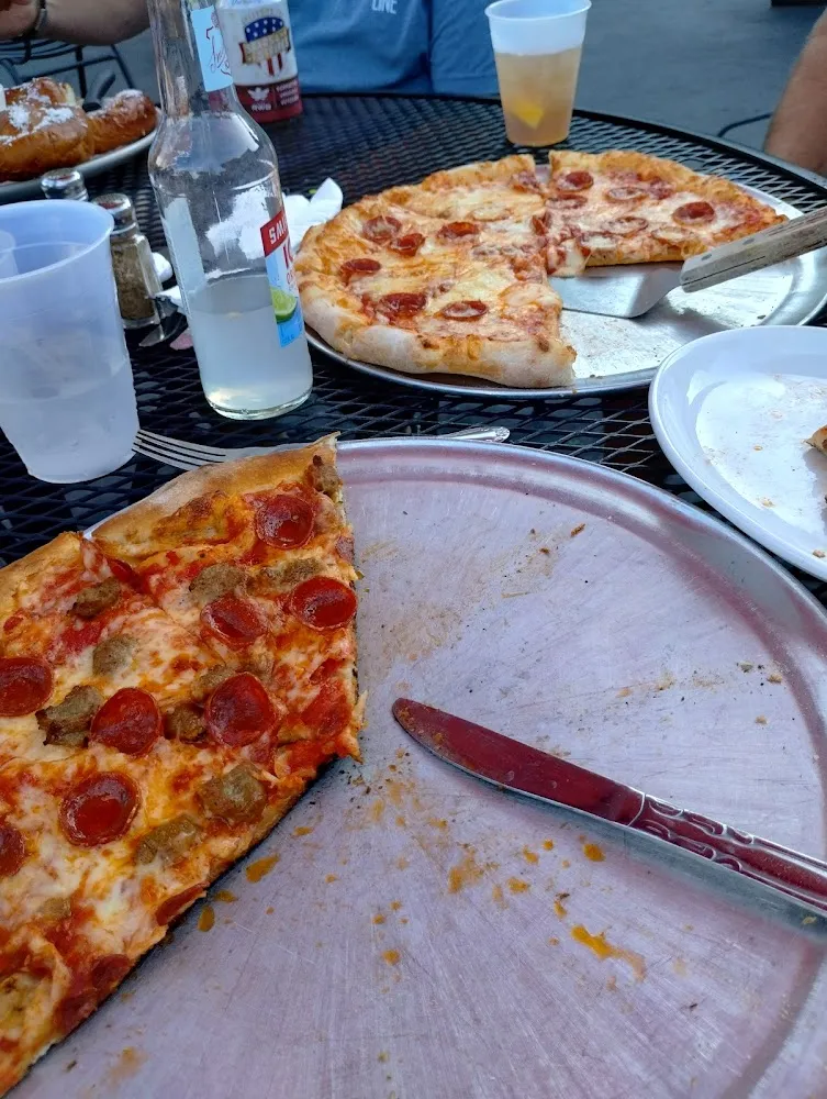 Sausage and Pepperoni Pizza